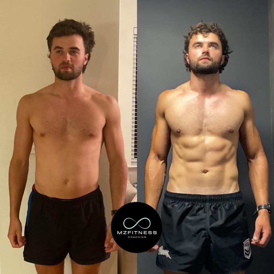 Jonny's before and after coaching result